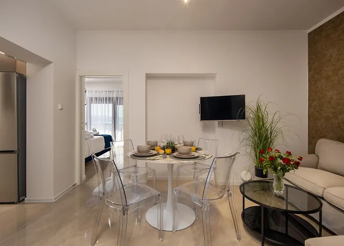 Apartman Adriatic, App Rebecca With Heated Swimming Pool, Sew View, Childrens Playground, Free Parking